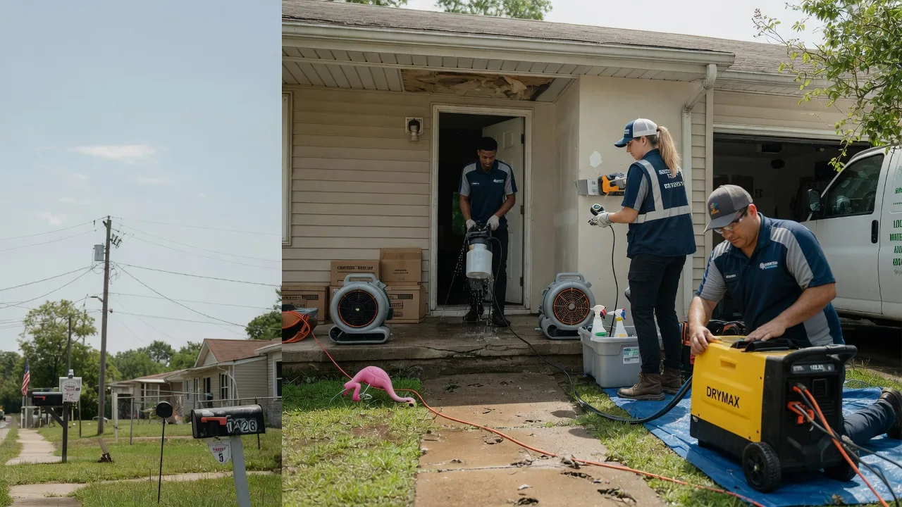 Storm Damage Water Removal in Corsicana, TX near me
